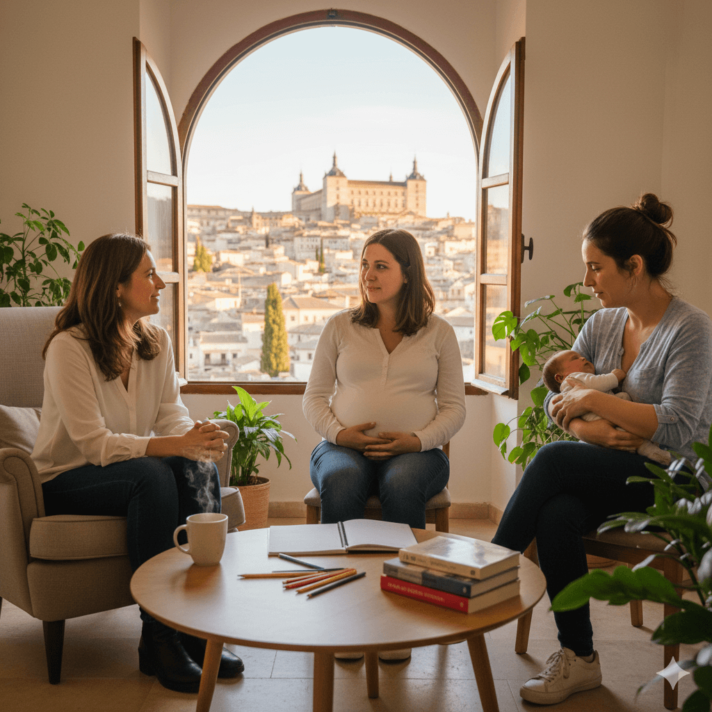Psicología perinatal en Toledo: apoyo emocional durante el embarazo y el postparto