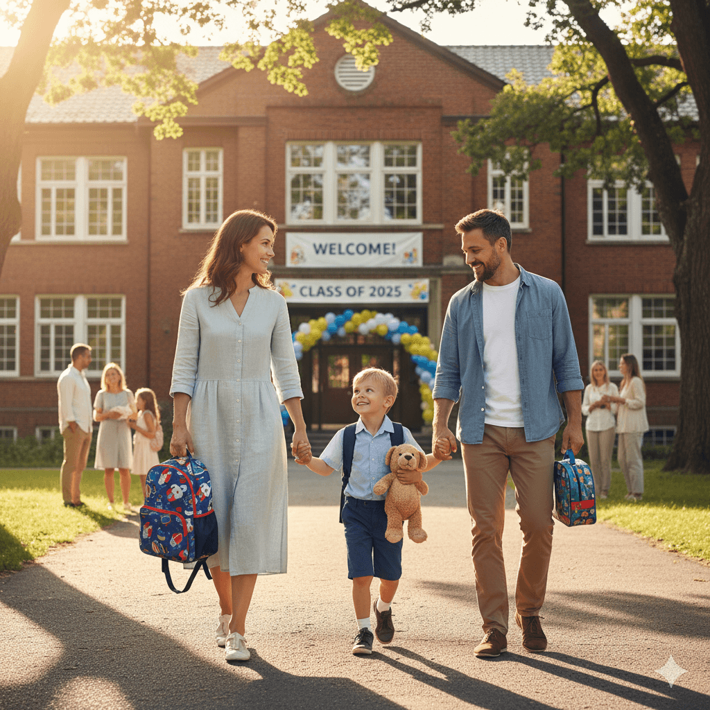 Primeros días de colegio: cómo acompañar a tu hijo con calma y confianza