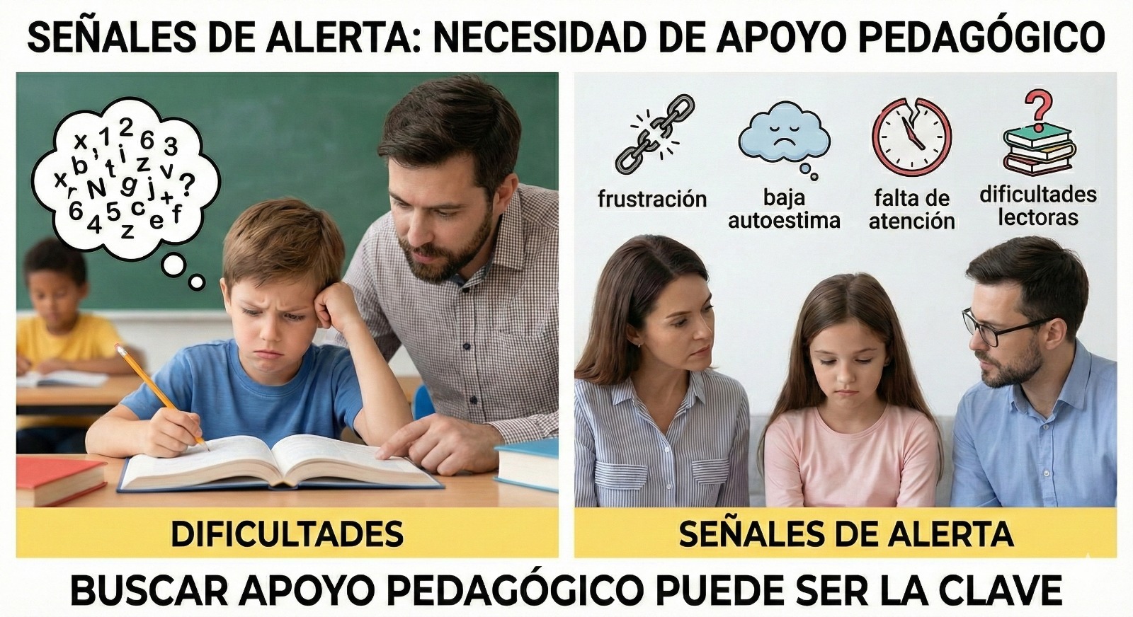 ¿Cómo saber si un niño o una niña necesita apoyo pedagógico? Señales, acompañamiento y pedagogía terapéutica en Toledo con enfoque emocional.